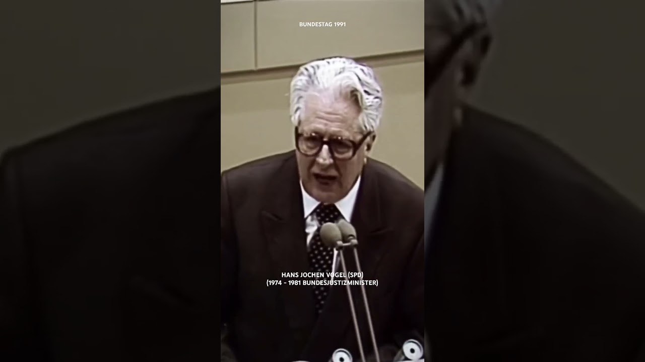 HANS JOCHEN VOGEL (SPD) - DEUTSCHLAND BRAUCHT ALTERNATIVEN