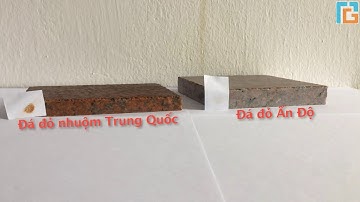Đá Đỏ Ấn Độ - Đá Đỏ Nhuộm Trung Quốc | Cách Phân Biệt Và Nhận Biết