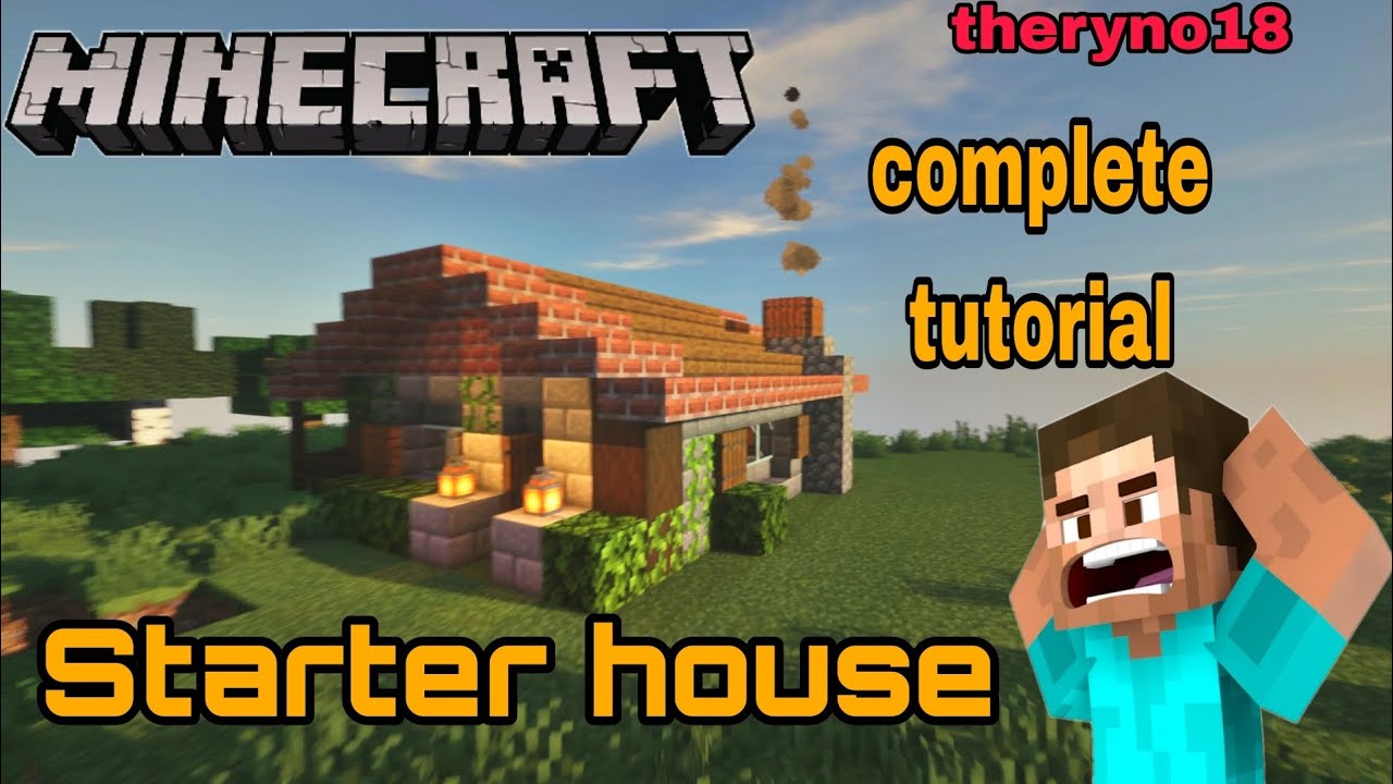 Minecraft starter house | first house complete tutorial | #minecraft # ...