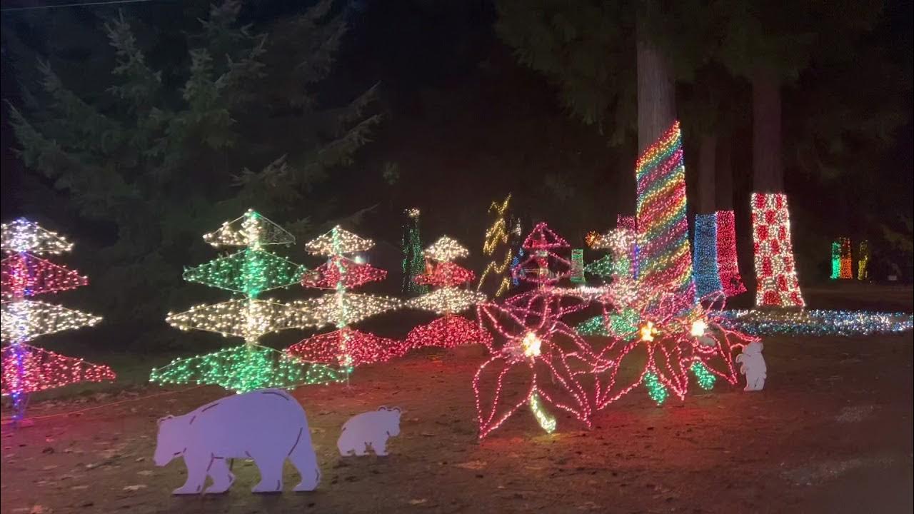The Lights of Christmas in Stanwood WA 1000000 + lights YouTube