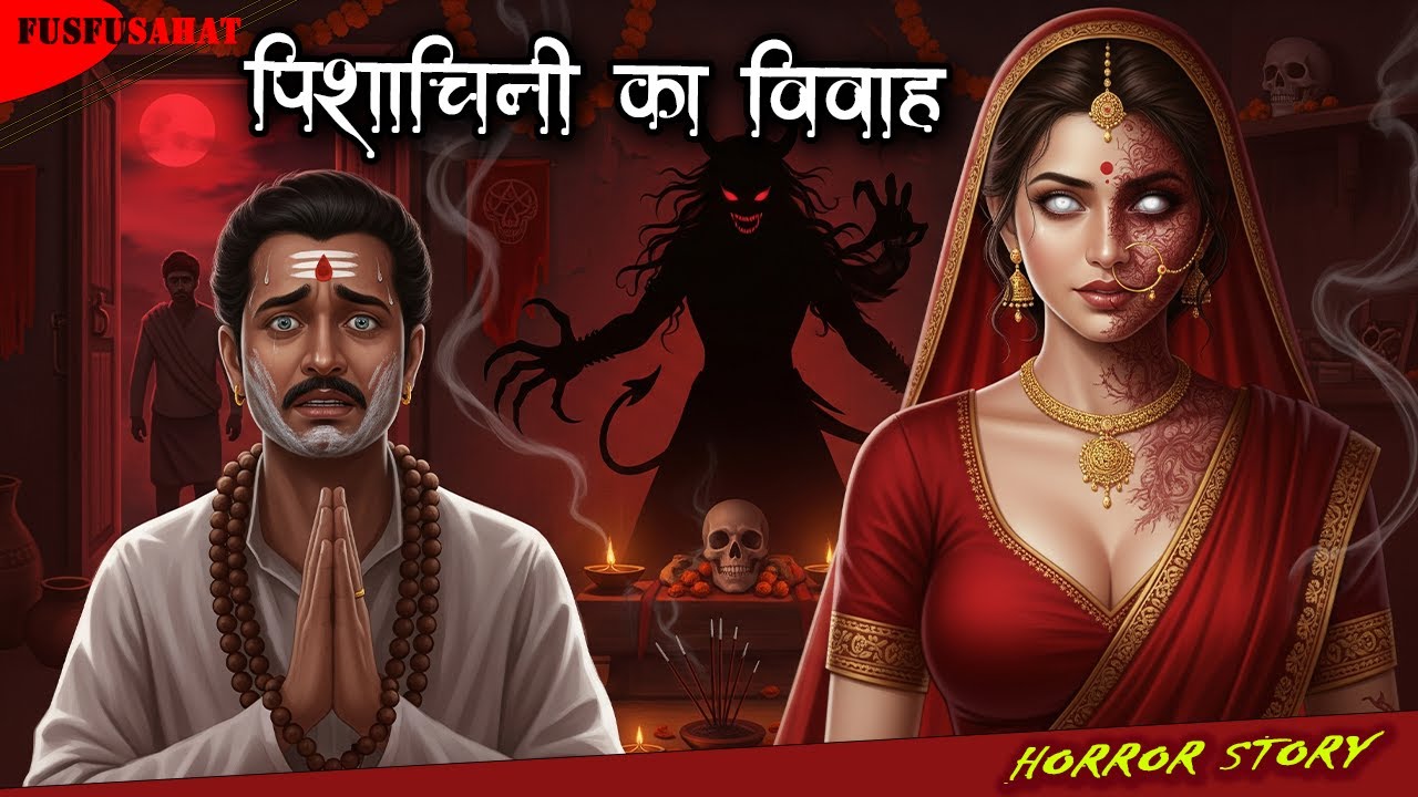 पिशाचिनी का विवाह || Pishachini Ka Vivaah || FUSFUSAHAT