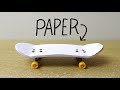 D.I.Y PAPER FINGERBOARD!