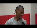Interview with Miles Kelly at Mavs Summer League Practice