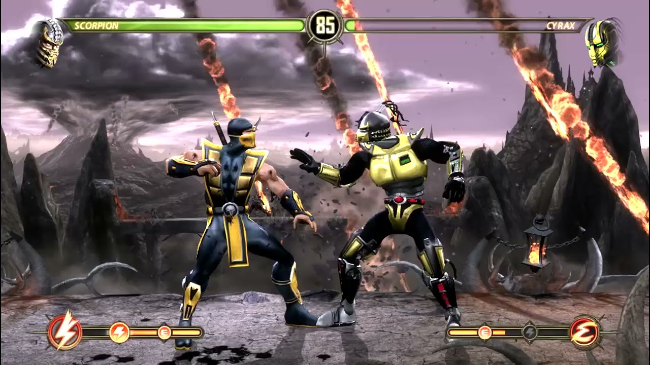 Cyrax Mortal Kombat 9 Fatality Rating Rating Part 1! #mortalkombat #cy