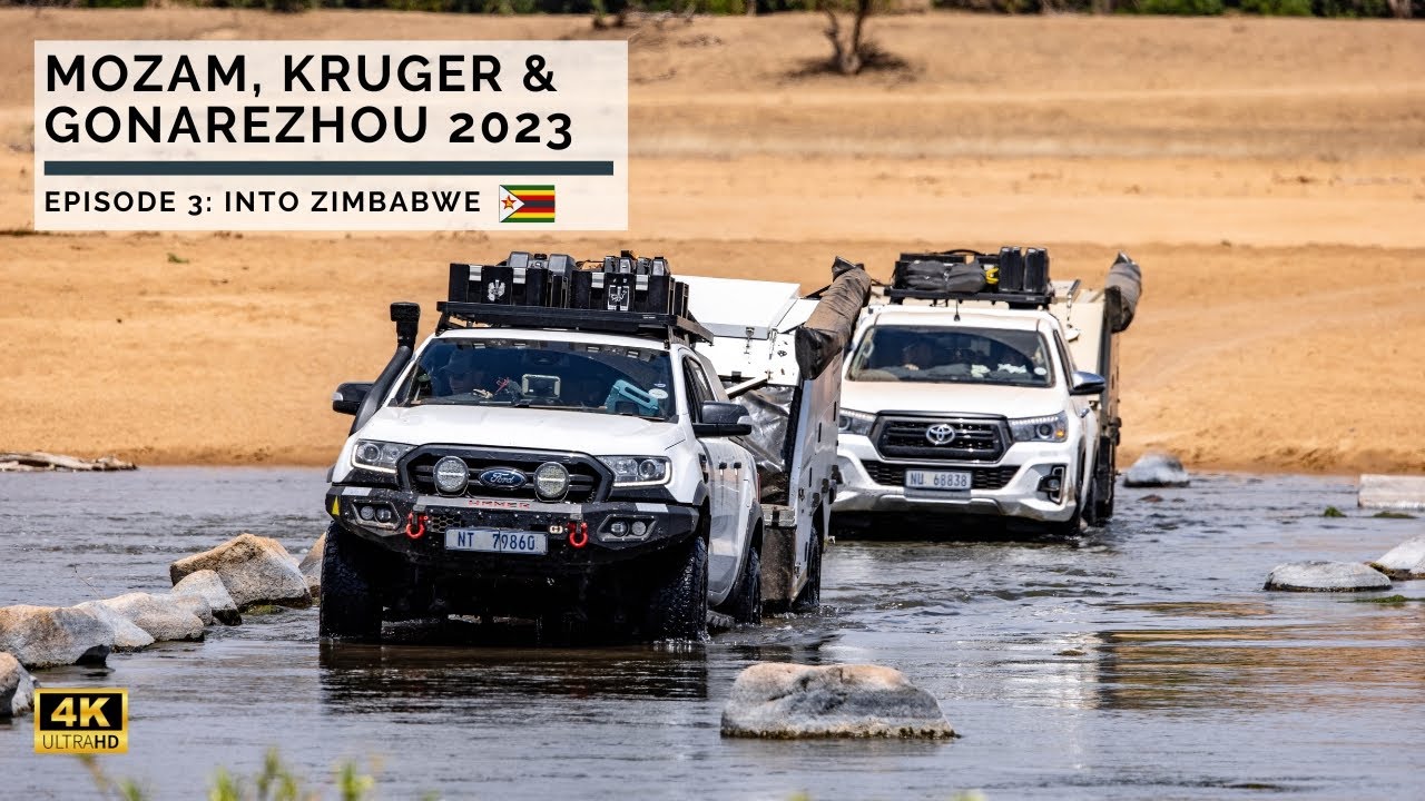 Мозамбик, Крюгер и Гонарежу 2023 – E3: В Зимбабве