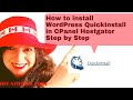 DIYAffilliate How To Install WordPress QuickInstall In CPanel Hostgator Step By Step Easy Follow DIYAffilliate How To Install WordPress QuickInstall In CPanel Hostgator Step By Step Easy Follow