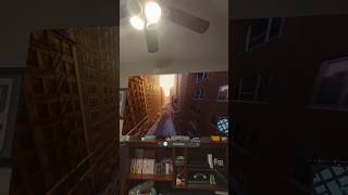 Meta Quest 3 Pass-through with pc :o #tech #vr #spiderman  #zelda