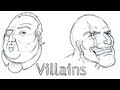 Let's Draw Villains!