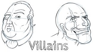 Let's Draw Villains!