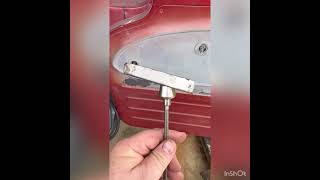 Quick upper door jamb repair #c10 #diy #chevyapache #budgetbuild #rustrepair