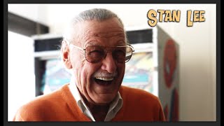 Found footage of Stan Lee announcing 'World of Heroes' catching a globe!