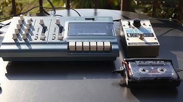 Ambient Balcony Jam | Tascam Porta 02 + Holy Grail + Tape Loop
