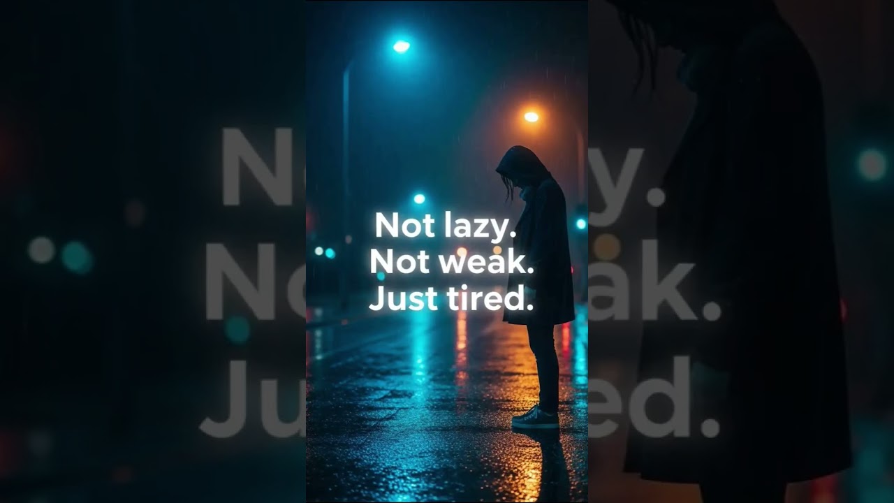 Not Lazy Not weak Just Tired. #shorts #viralshorts #music #soulmusic