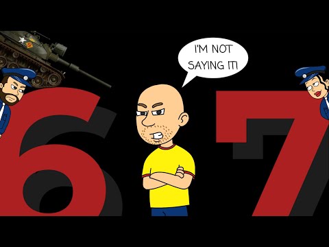 Caillou Gets Arrested for Not Saying 6 7