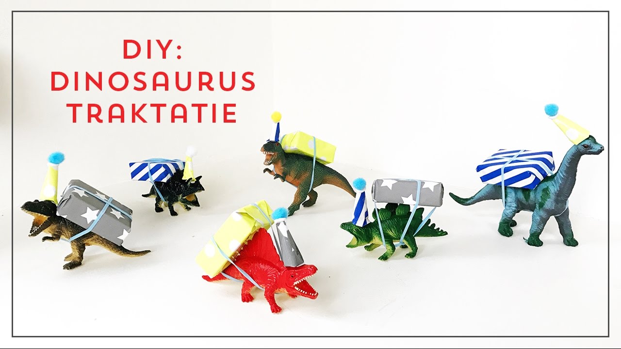 Zeug Definitie ticket DIY: Dinosaur birthday treats - YouTube