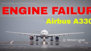 Airbus A330 turbine blade fails with explosive force during takeoff roll.