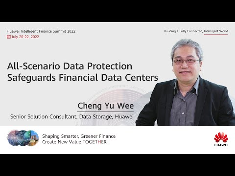 #HuaweiHiFS-All-Scenario Data Protection Safeguards Financial Data Centers