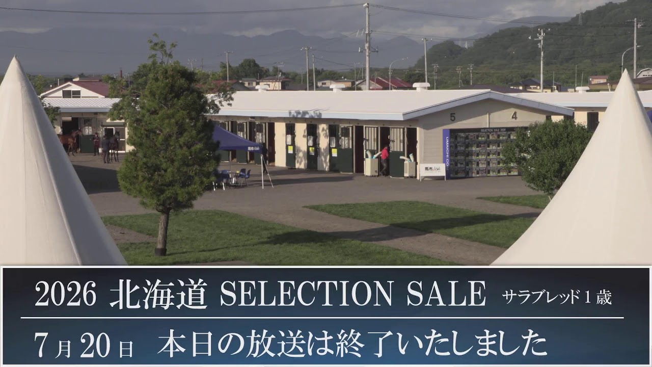 2026 北海道セレクションセール1日目生中継