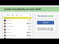 Invite all post likers to like Facebook page chrome extension