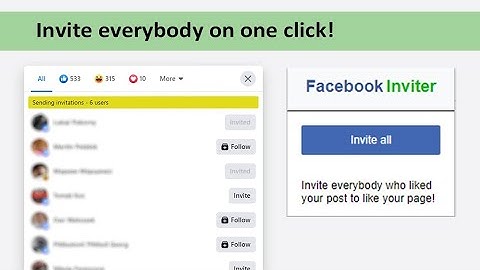 How to automatically invite all post likers to like your Facebook page (2021) | LikeInviter