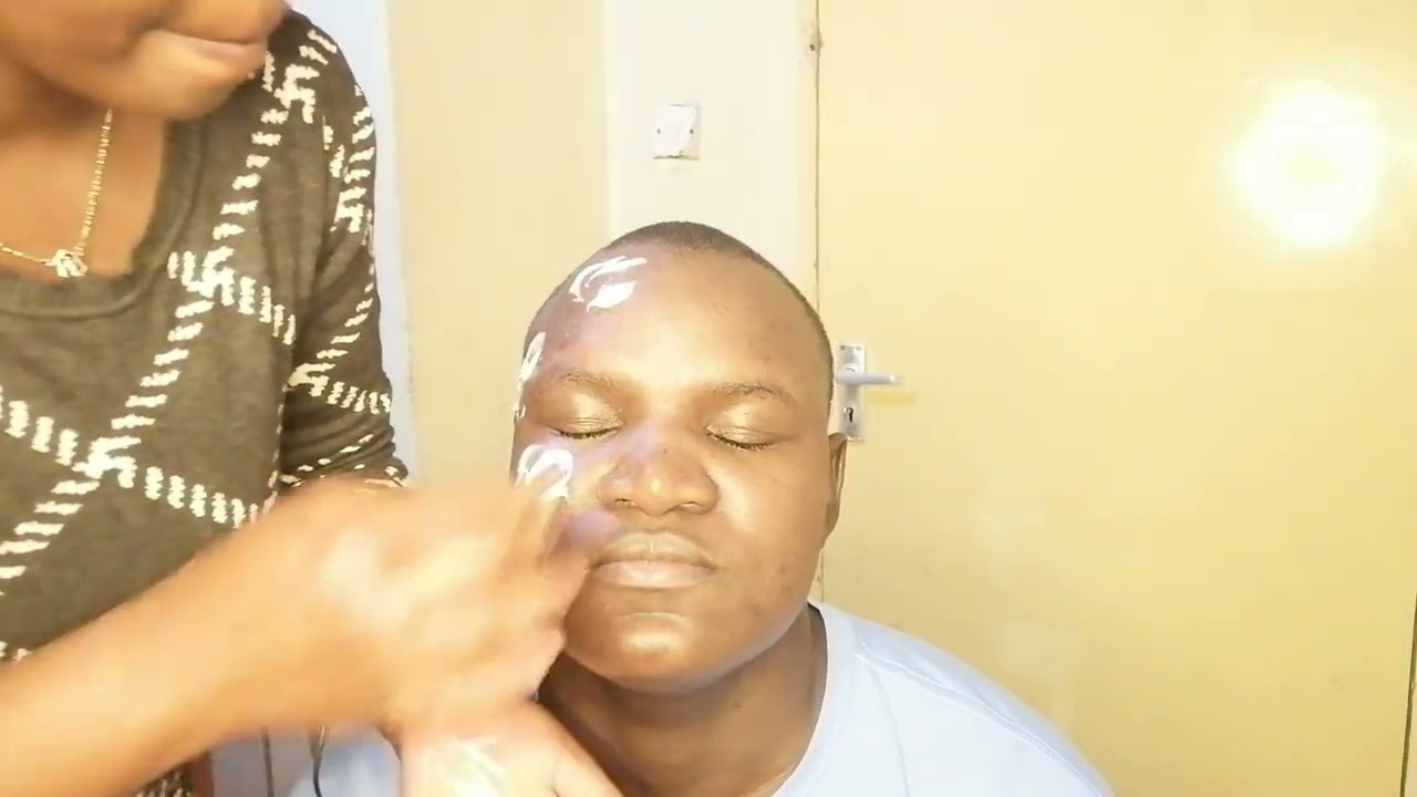 ASMR Facial Scrub 💆‍♀️ Deep Cleansing & Relaxing Face Massage for Sleep