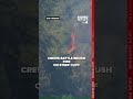 Crews battle brush fire on steep cliff in Gig Harbor