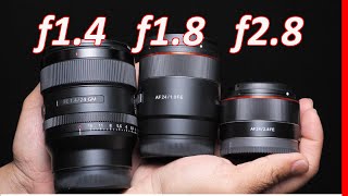 The BEST 24mm Lens for SONY (GM vs Samyang 2.8 and 1.8)