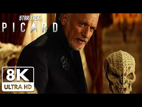 Q visits Picard Part 2 - Q shows Picard Hall of Skulls | Picard S02E02 | 8k & 4K | Dolby Atmos
