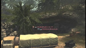 MW3: SND Spawn Diagonal Throwing Knife Kill