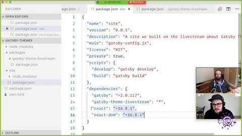 Build a Gatsby Theme With John Otander — Learn With Jason