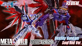 Metal Build Destiny Gundam [Soul Red ver.] Review - YouTube