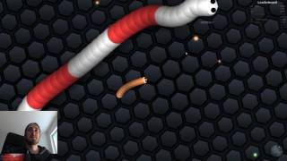 Me playing Slither.io | 1