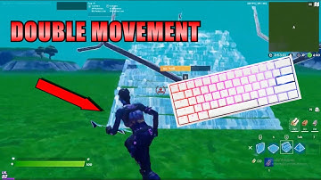 How to get Double Movement | Fortnite Battle Royale | Keys2XInput