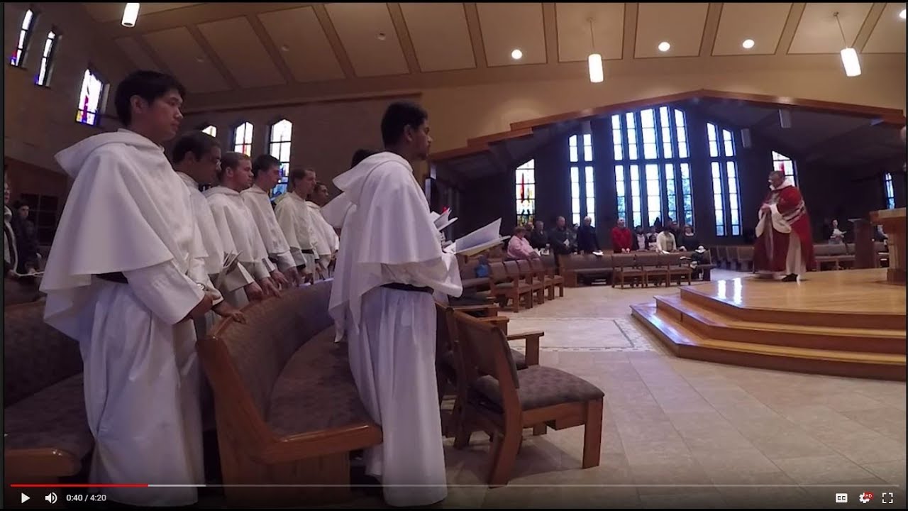 The Augustinian Novitiate and the Baking of Bread