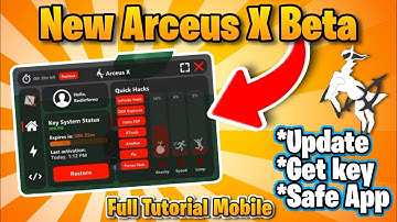 [MOBILE] Download Arceus X Beta Executor Roblox and Update Get Key Tutorial 2023 | No virus 100%