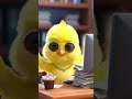 A tiny chick enjoying their job #reels #usa