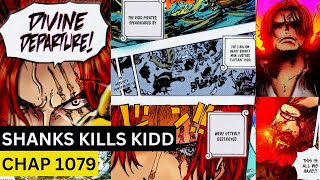 Why Shanks has to eliminate Kidd ? | One Piece Chapter 1079