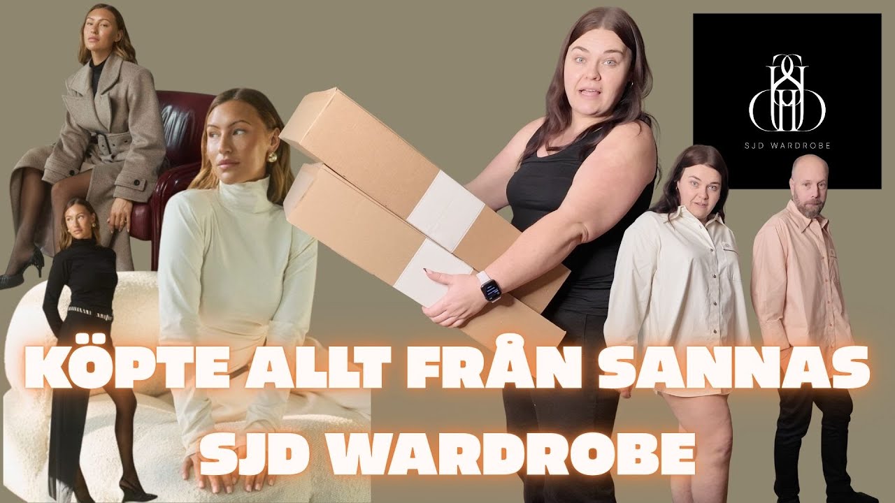 HANDLADE SJD WARDROBE KLÄDER FÖR 16000KR (Sanna Jörnvik Déman nya klädmärke!)