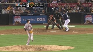 SF@SD: Lincecum strikes out Rivera in the eighth