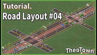 Custom Road Layout 04 | TheoTown Tutorial | PixAsh