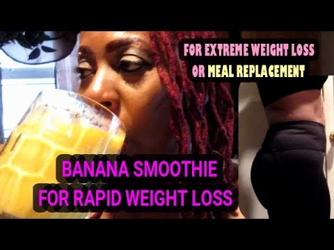 banana-smoothie-for-extreme-weight-loss-|-meal-replacement