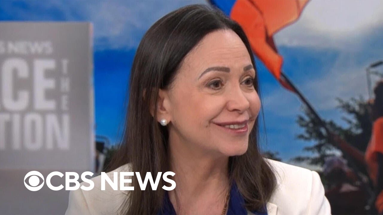 Venezuelan opposition leader Machado says she "will be president when the time comes"