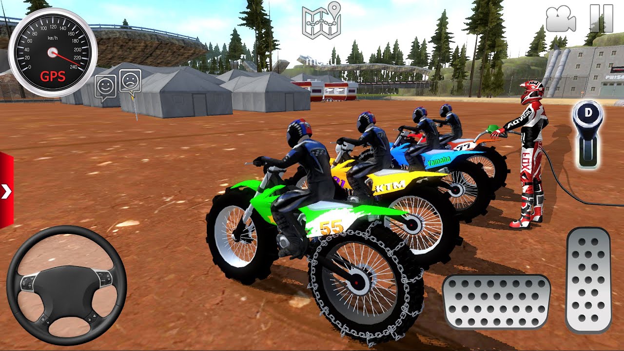 Motorcycle Dirt Bikes driving Extreme Off_Road 1 Offroad Outlaws