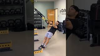 TRX curls