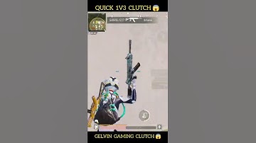 QUICK😰 1V3 CLUTCH😱 BGMI SHORT #short #shorts #bgmishorts #pubgshorts