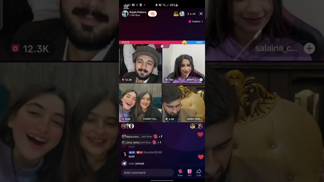 rajab and kainat VS haider and saleena 😱 Haider shah funny punishment 😂