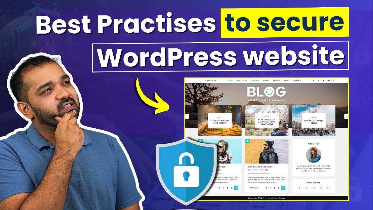 How to Secure Your WordPress Website For Free? Tips and Tricks - YouTube