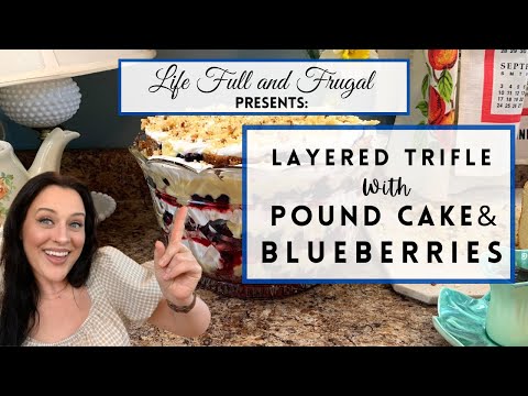 Trifle Recipes With Pound Cake And Vanilla Pudding