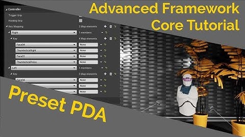 Preset PDA (Advanced Framework Core Tutorial)