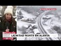 La borrasca Ingrid congela España y complica la circulación, con varias carreteras cortadas